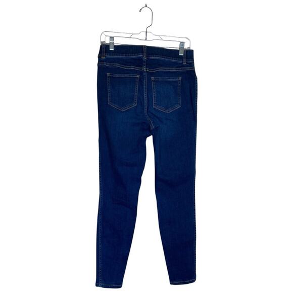 SPANX Ankle Skinny Jeans Blue Wash Size Medium 20342R Shaping - Picture 3 of 8